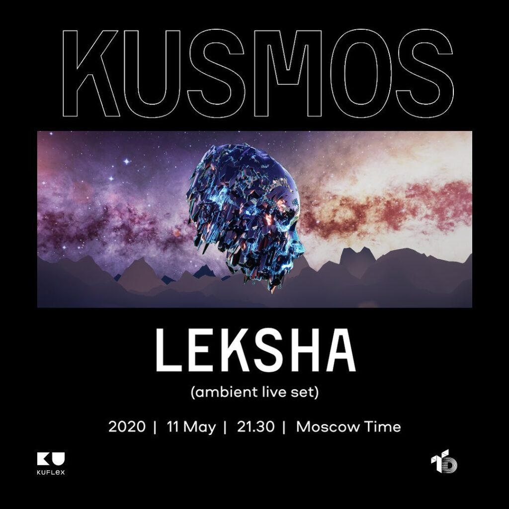 kusmos live - kuflex and leksha - audiovisual artists